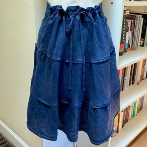 CASLON Linen Skirt